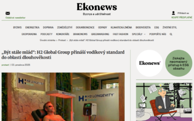 “Staying Forever Young”: H2 Global Group Brings a Hydrogen Standard to the Longevity Sector