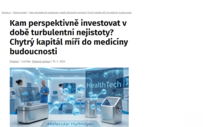 Where Are the Best Investment Prospects in Times of Turbulent Uncertainty? Smart Capital is Targeting the Medicine of the Future.